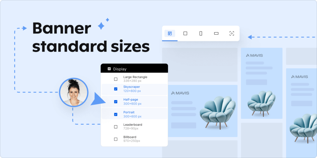 Banner Standard Sizes Light